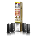 IVG 2400 4 In 1 Tobacco Edition Reload Pods Vaporizers & Electronic Cigarettes IVG