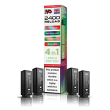IVG 2400 4 In 1 Apple Edition Reload Pods Vaporizers & Electronic Cigarettes IVG