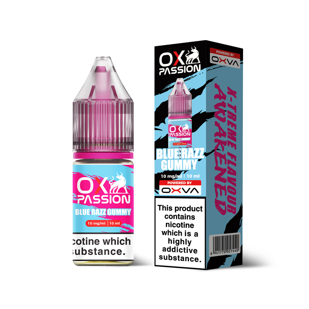 OX PASSION BLUE RAZZ GUMMY