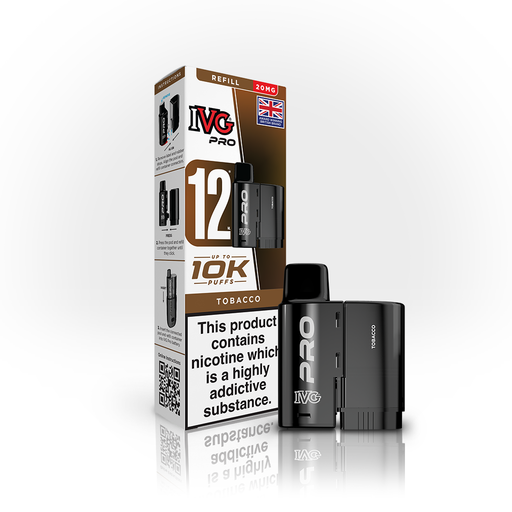 IVG PRO Tobacco Pack of 5