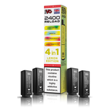 IVG 2400 4 In 1 Lemon Edition Reload Pods Vaporizers & Electronic Cigarettes IVG