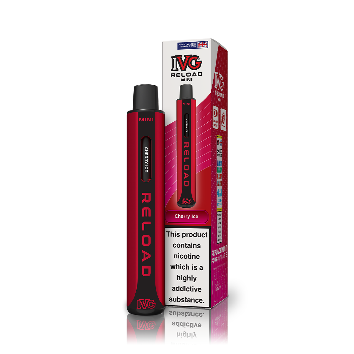 IVG Reload Mini Cherry Ice Starter Kit IVG