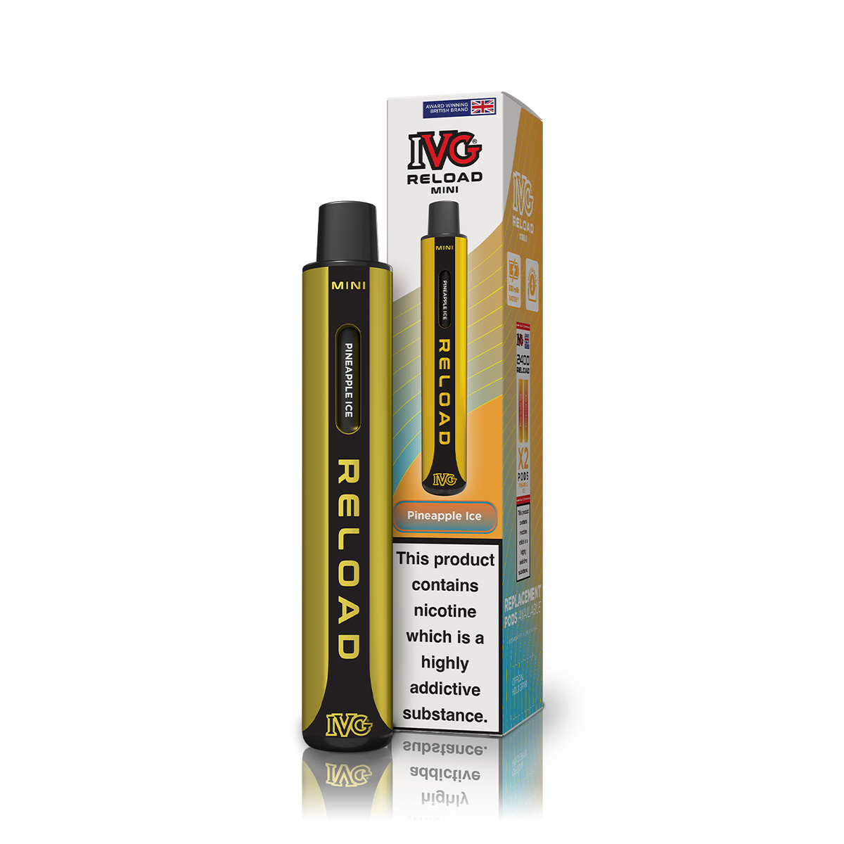 IVG Reload Mini Pineapple Ice Starter Kit IVG