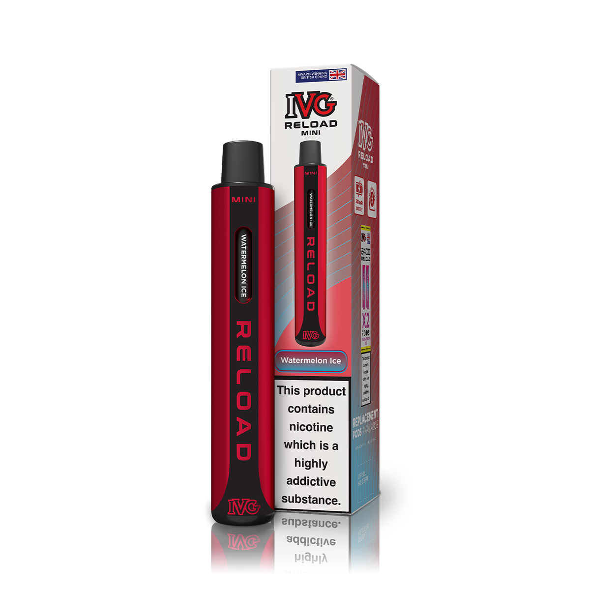 IVG Reload Mini Prefilled Starter Kit - Pack of 10
