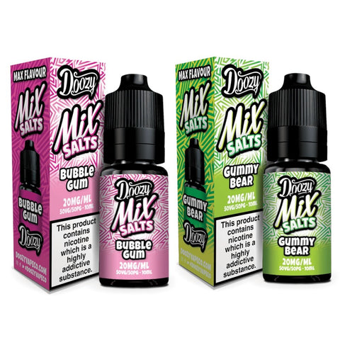 Doozy Mix Salts - 10ml - Nic Salts - Box of 10 - Vapeshopdistro