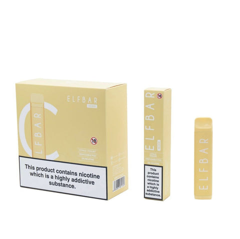 ELF Bar NC600 Disposable Vape Pod Box of 10-Raspberry Yogurt-vapeukwholesale