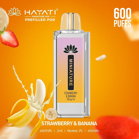 Hayati Miniature 600 Prefilled Replacement Pods - Box of 10 - Vapeshopdistro