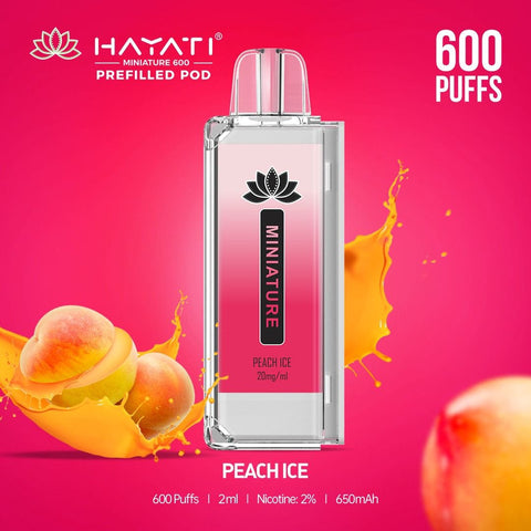 Hayati Miniature 600 Prefilled Replacement Pods - Box of 10 - Vapeshopdistro