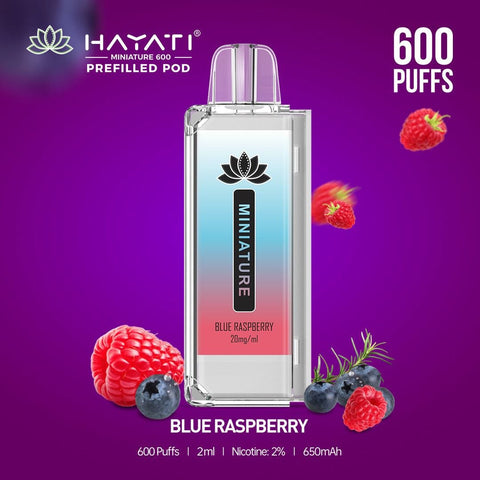 Hayati Miniature 600 Prefilled Replacement Pods - Box of 10 - Vapeshopdistro