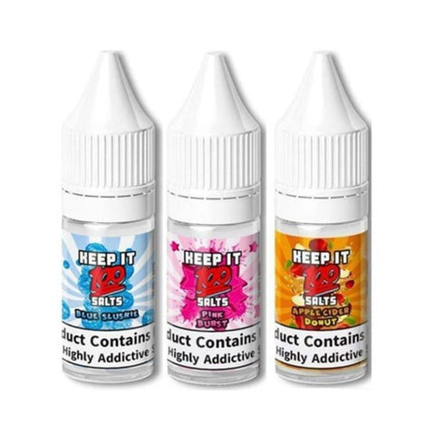 Keep It 100 10ML Nic Salt (Pack of 10)-10mg-vapeukwholesale