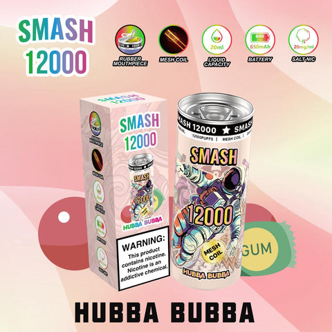 OG SUPER SMASH 12000 PUFFS DISPOSABLE 20MG - Pack of 10 - Vapeshopdistro