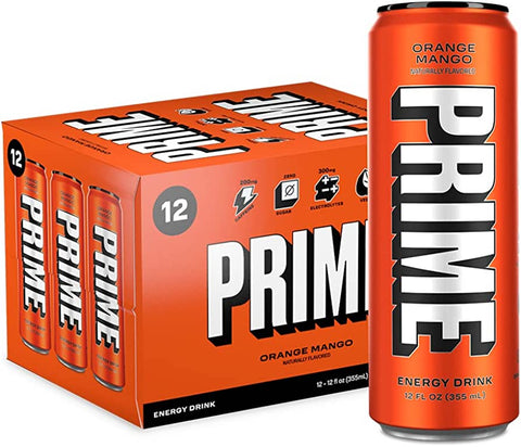 Prime Energy - Orange Mango - 355ml - Vapeshopdistro