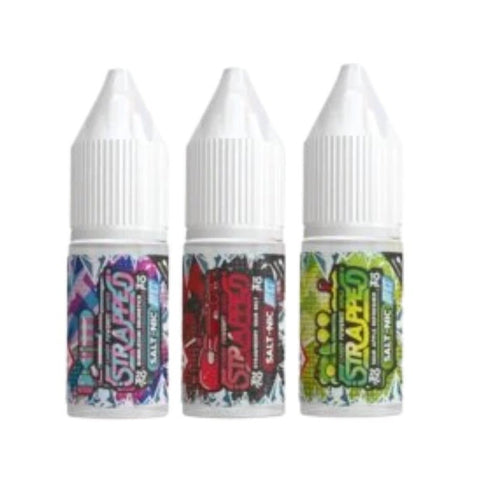 Strapped On Ice 10ML Nic Salt (Pack of 10) - Vapeshopdistro