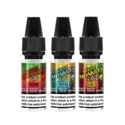 Twelve Monkeys 10ML Nic Salt (Pack of 10) - Vapeshopdistro